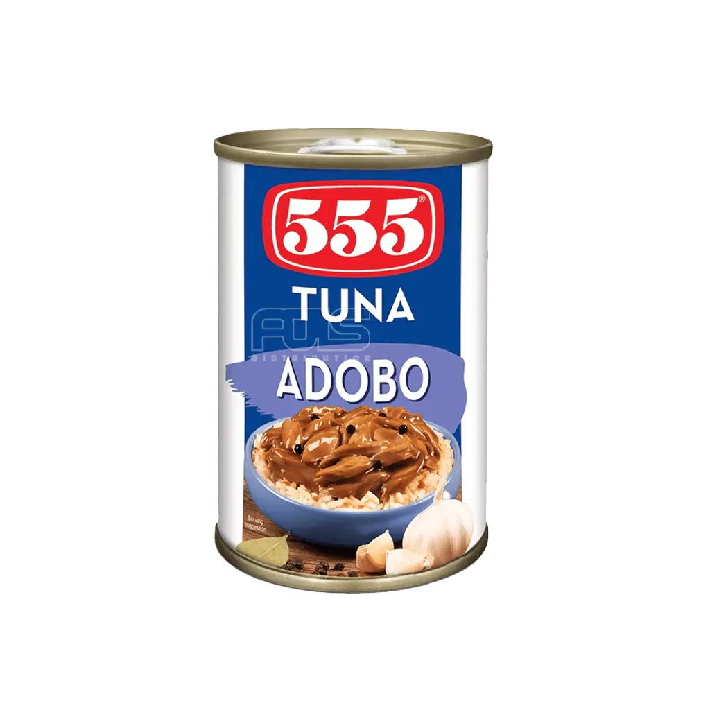 555 TUNA FLAKES ADOBO EOE 155G