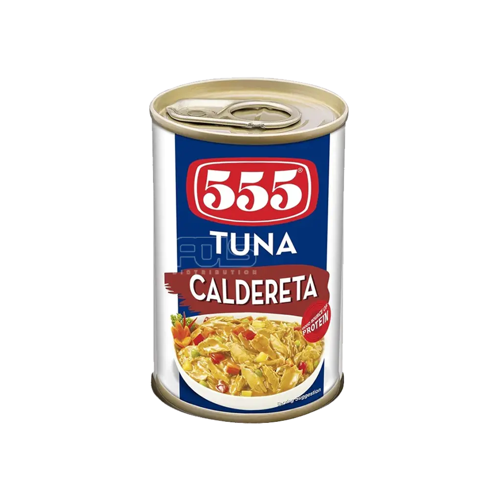 555 TUNA FLAKES CALDERETA EOE 155G