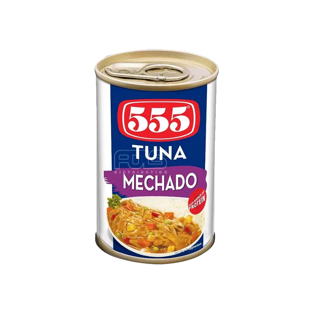 555 TUNA FLAKES MECHADO EOE 155G