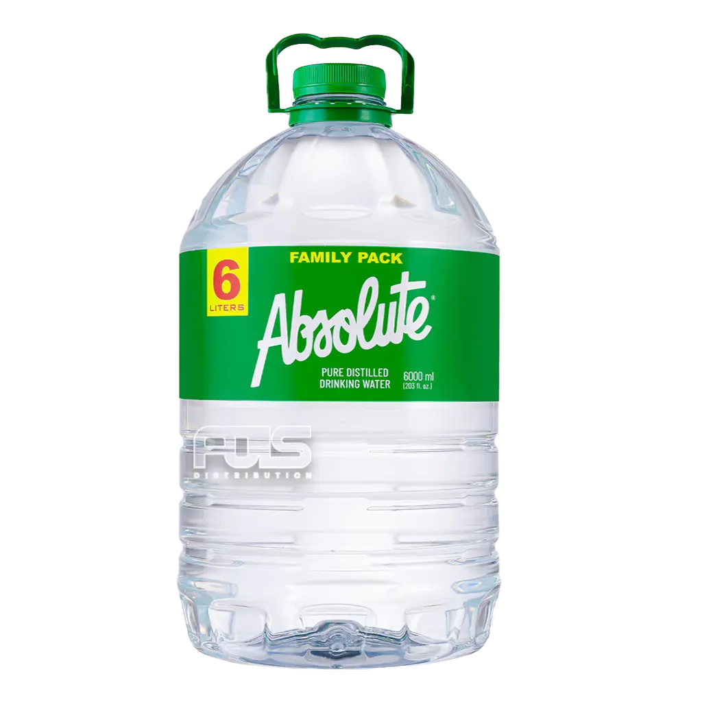 ABSOLUTE DISTILLED WATER 6L