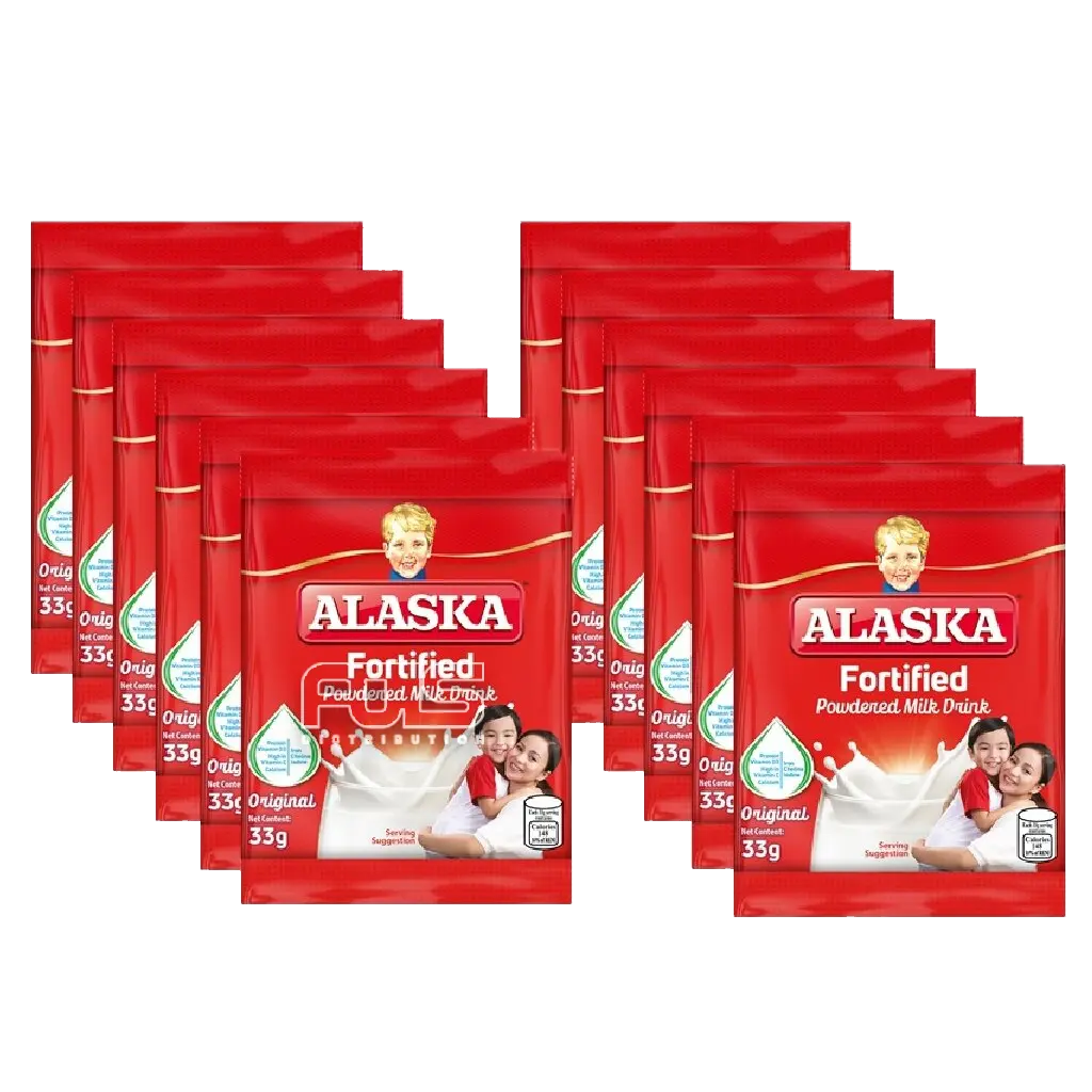 ALASKA FORTIFIED POWDERED MILK 33G