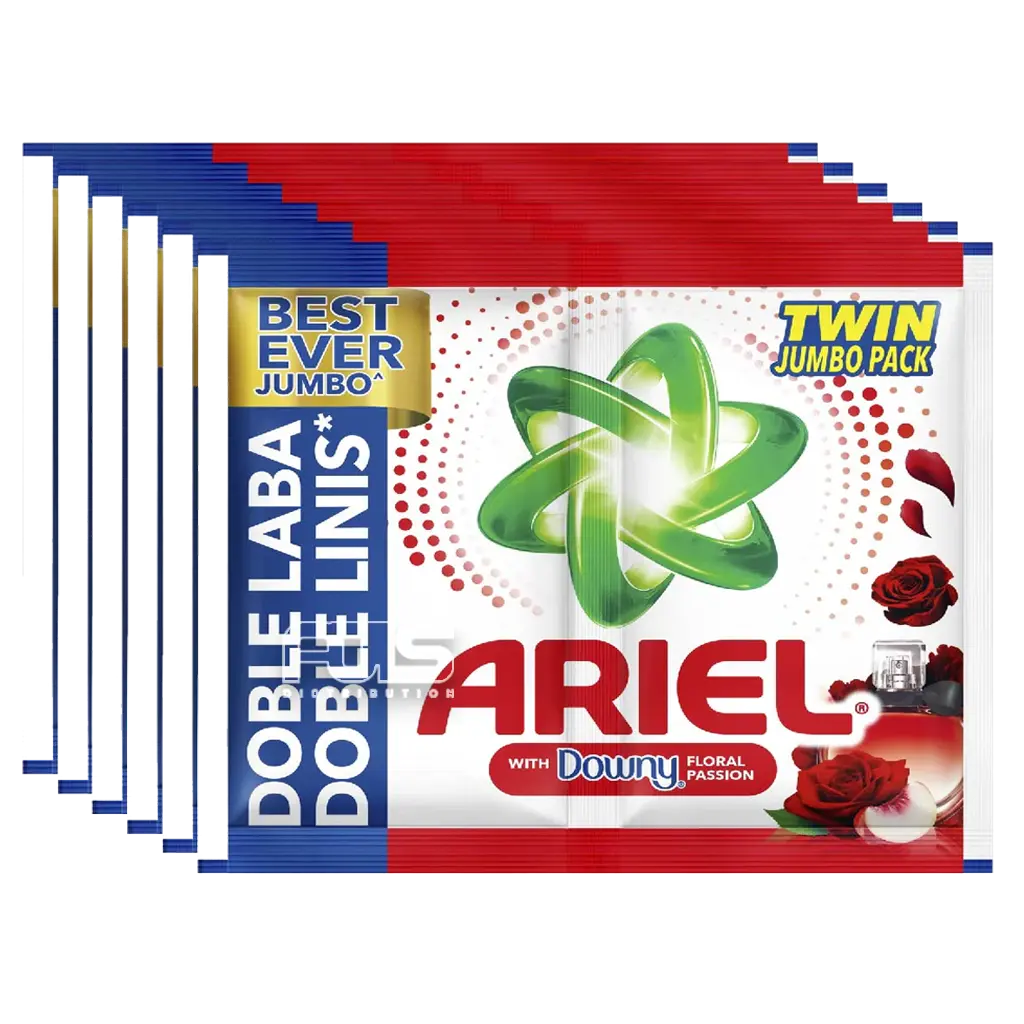 ARIEL POWDER W/ FLORAL PASSION RED 64G 6'S