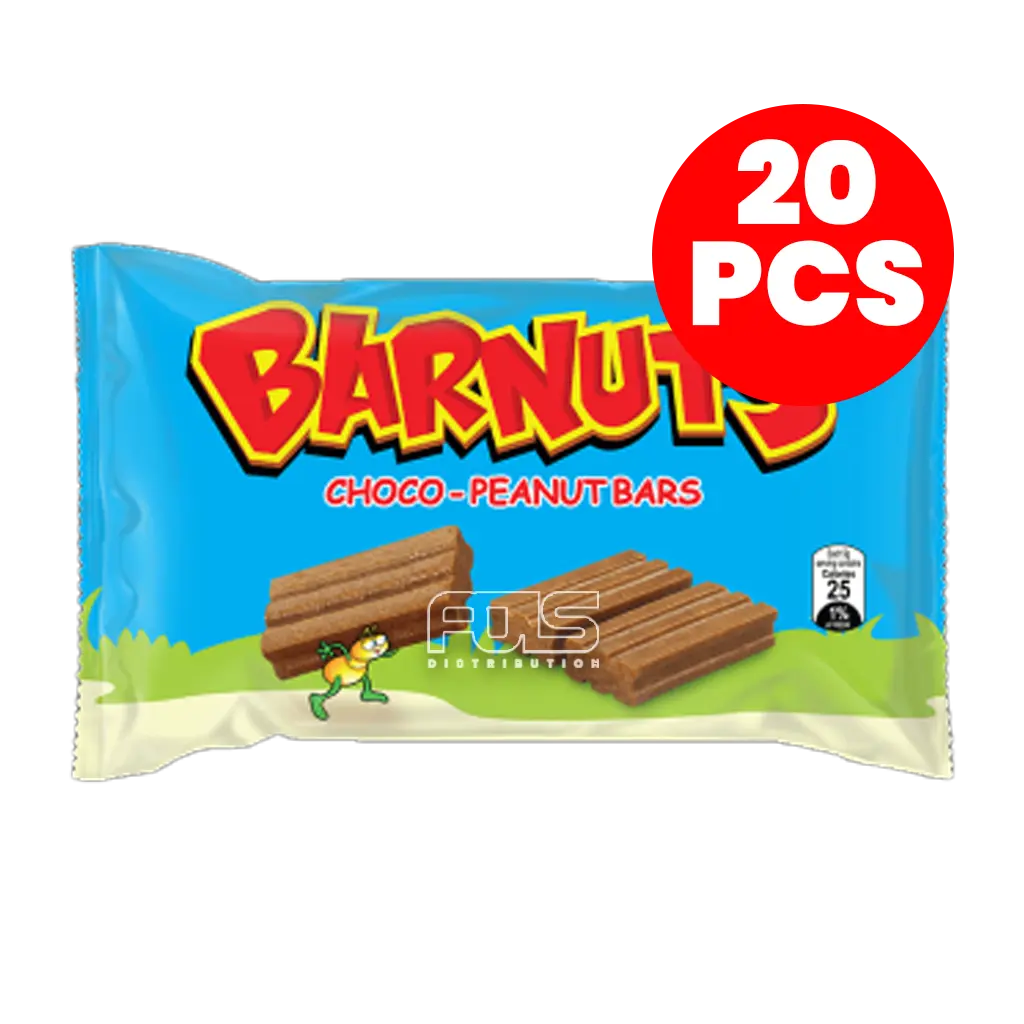 BARNUTS CHOCO PEANUT BAR 20'S