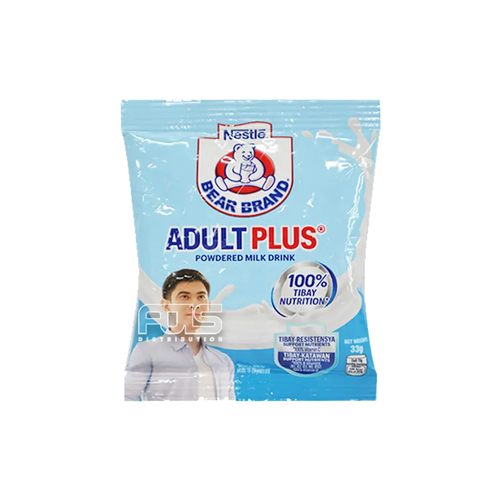 BEAR BRAND MILK ADULT PLUS 33G