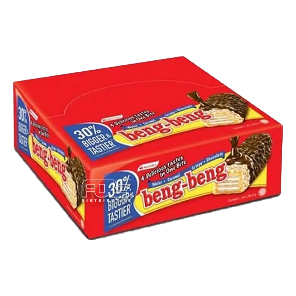 BENG-BENG WAFER CHOCOLATE CARAMEL 26.5G 10'S