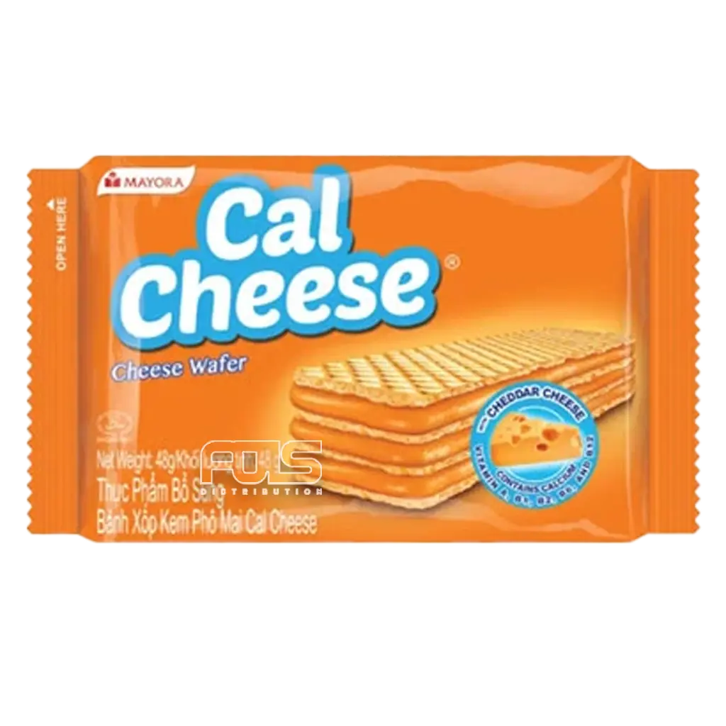 CAL CHEESE WAFER 48G