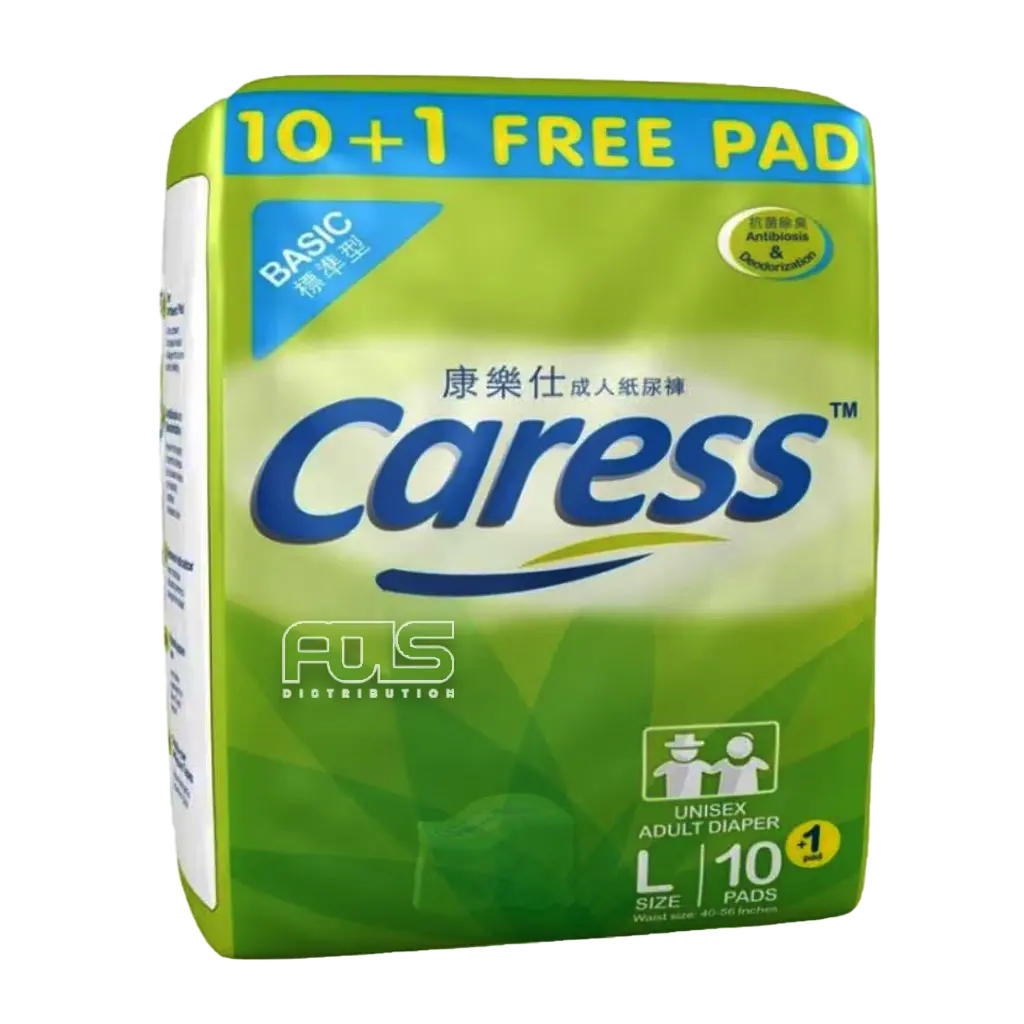 CARESS ADULT DIAPER BASIC LARGE 10'S