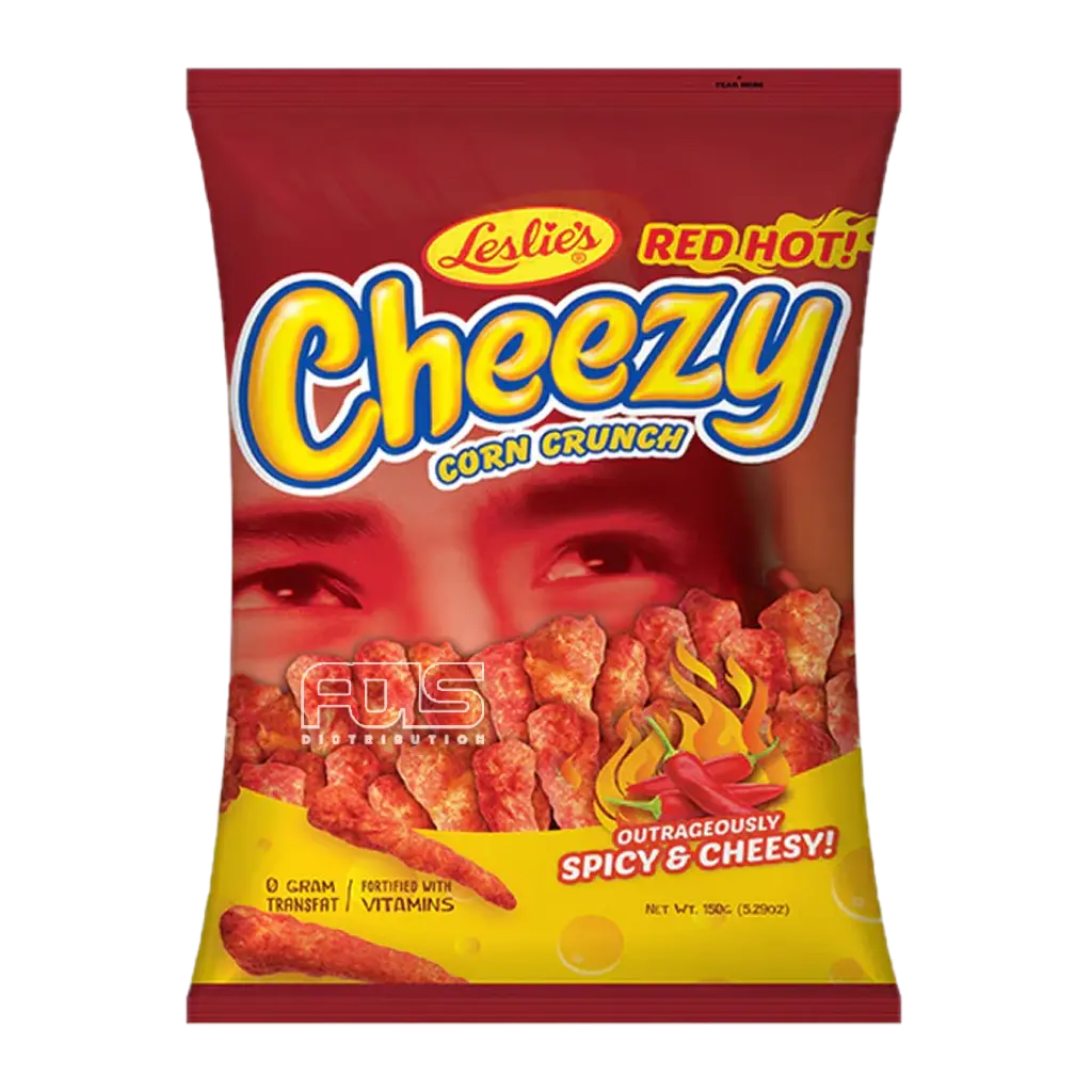 CHEEZY SNACK RED HOT 150G