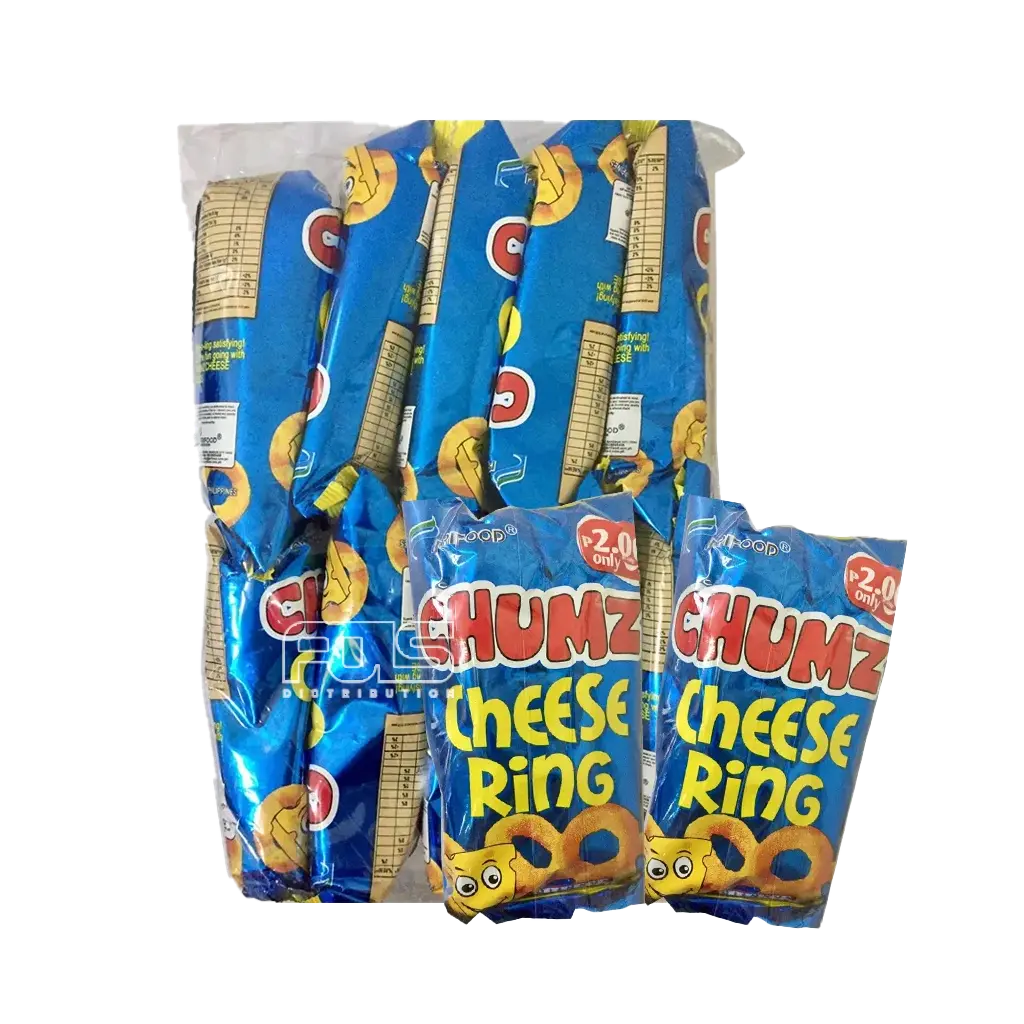 CHUMZ CHEESE RING CHEESE FLAVOR 12G 10'S