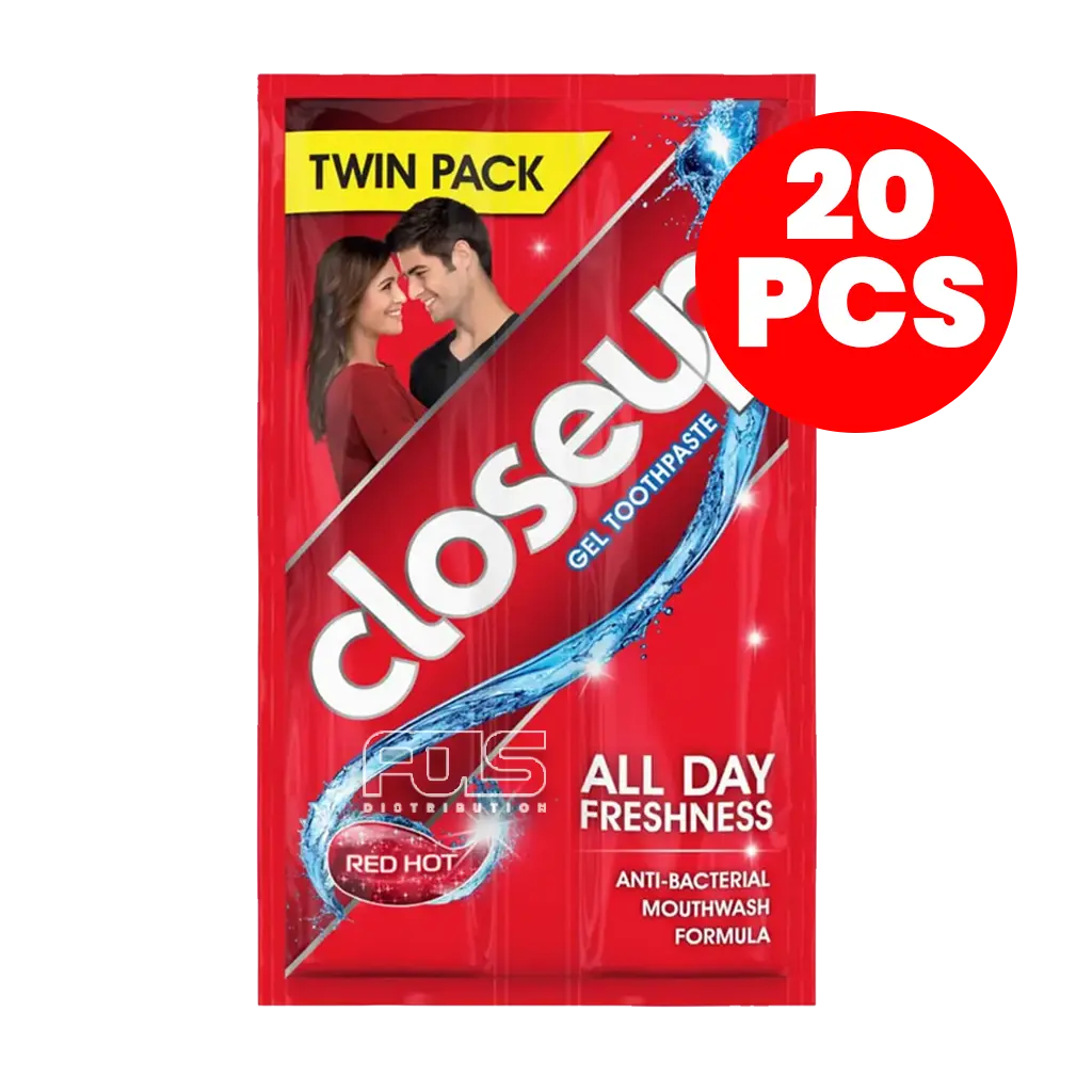 CLOSE-UP TOOTHPASTE RED HOT 20G 12'S