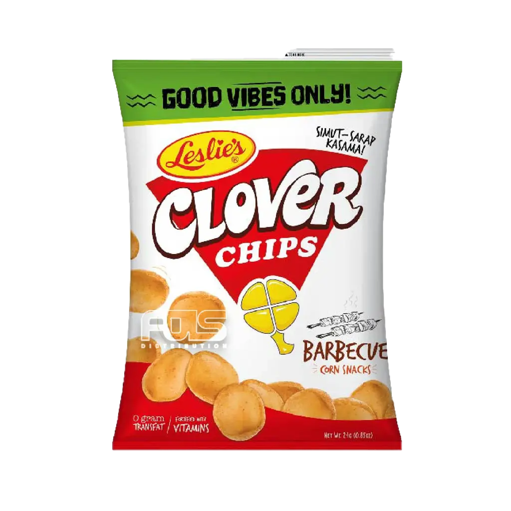 CLOVER CHIPS BARBEQUE 24G