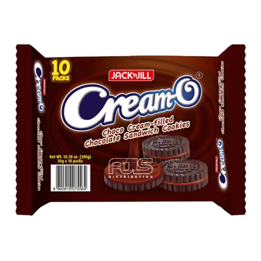 CREAM-O COOKIES CHOCO 30G 10'S