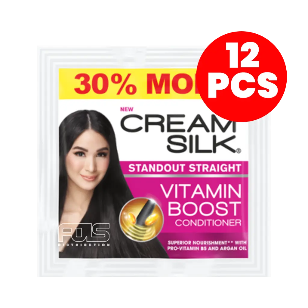 CREAMSILK CONDITIONER STANDOUT STRAIGHT PINK 13ML 12'S