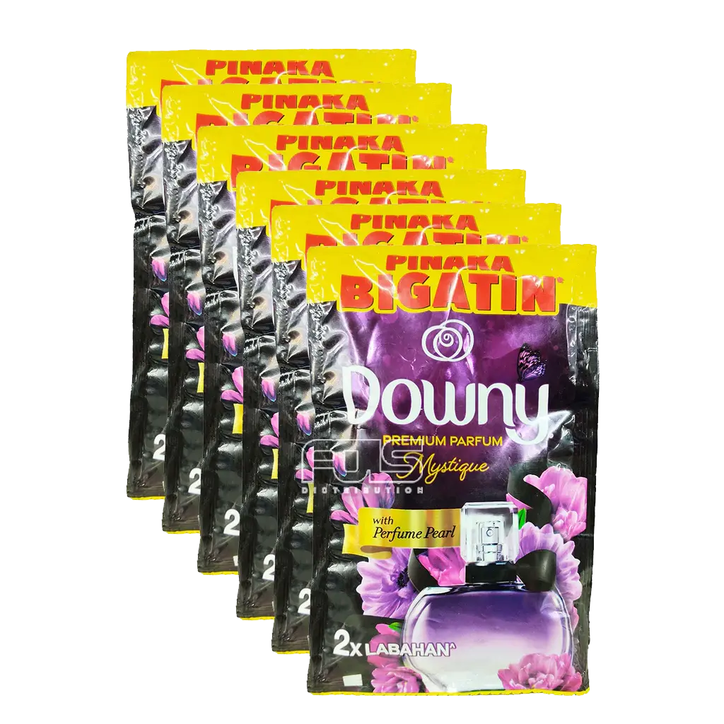 DOWNY FABRIC CONDITIONER MYSTIQUE (BLACK) 36ML 6'S