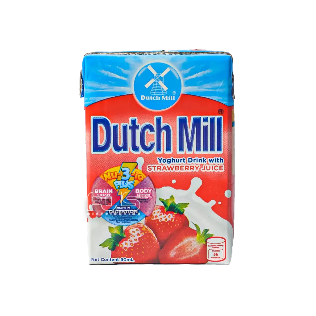 DUTCH MILL YOGHURT DRINK STRAWBERRY 90ML