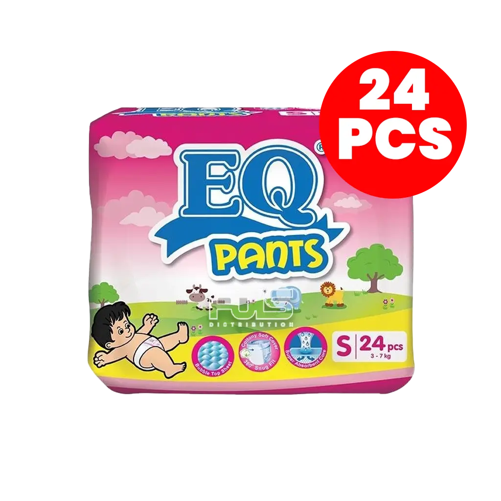 EQ DIAPER PANTS SMALL 24'S