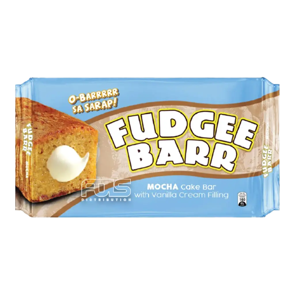 FUDGEE BAR MOCHA WITH VANILLA CREAM 39G 10'S