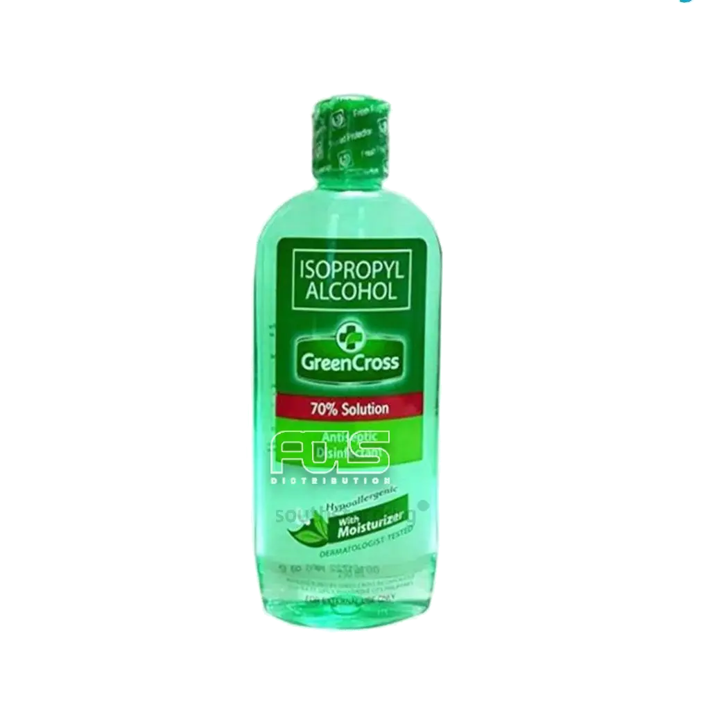GREEN CROSS ALCOHOL 70% W/ MOISTURIZER 250ML