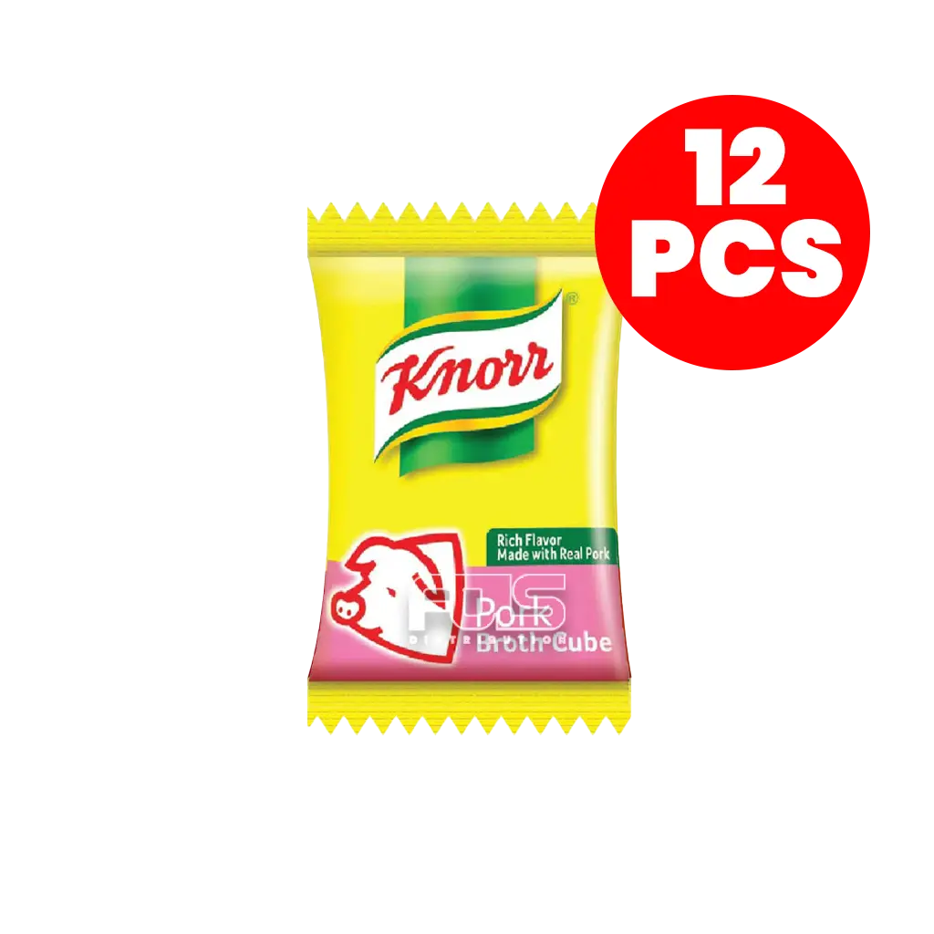 KNORR CUBES PORK SINGLES 10G