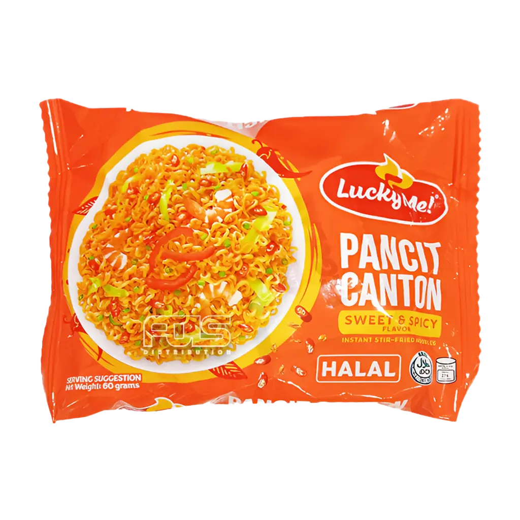 LUCKY ME INSTANT PANCIT CANTON SWEET&SPICY 60G