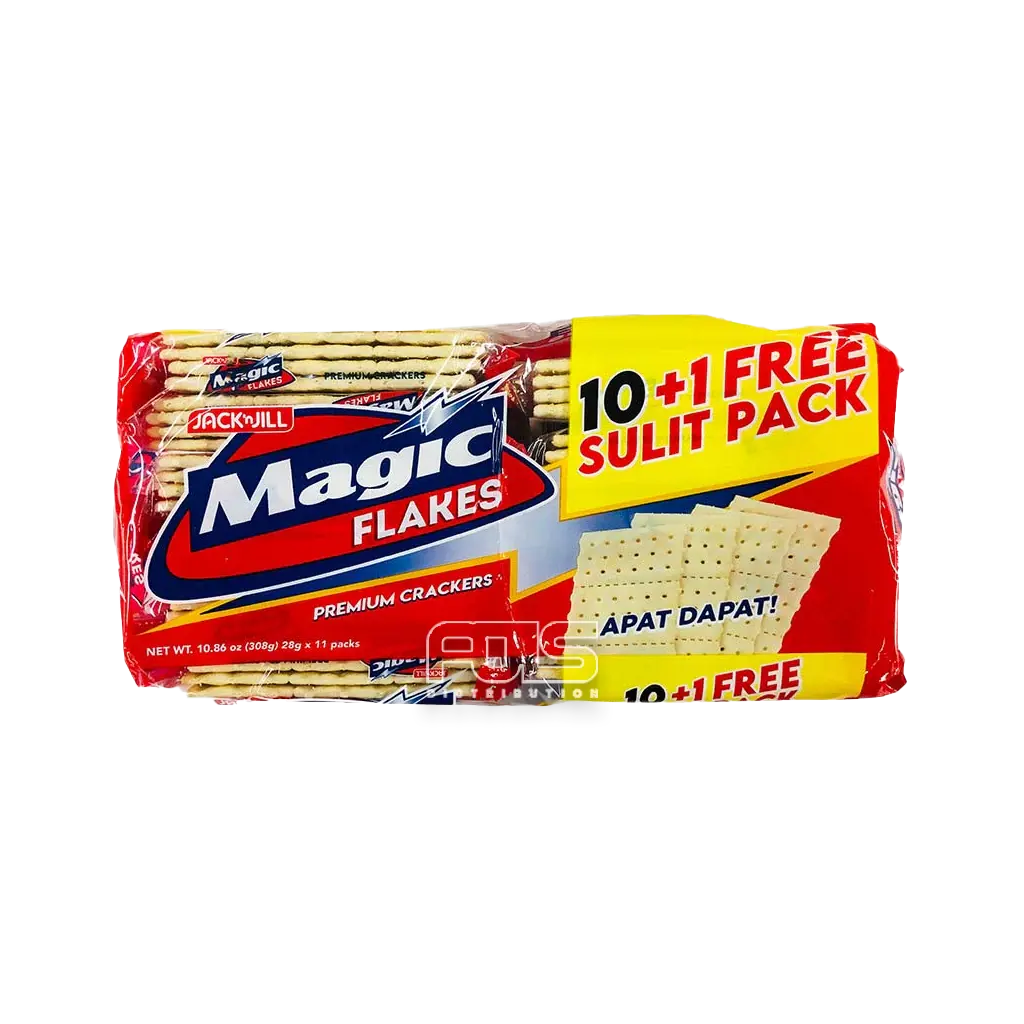 MAGIC FLAKES SULIT PACK 28G 10'S + 1 (FREE)