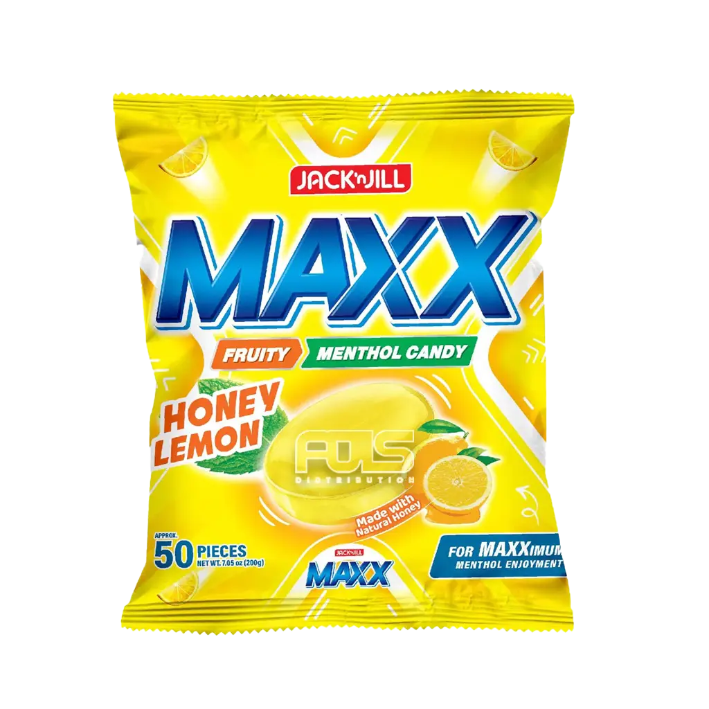 MAXX CANDY HONEY LEMON 50'S