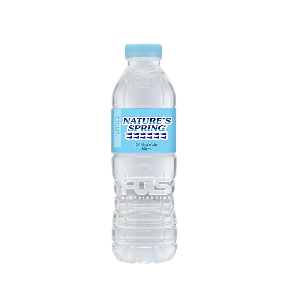 NATURE'S SPRING PURIFIED WATER 350ML (BY PC)