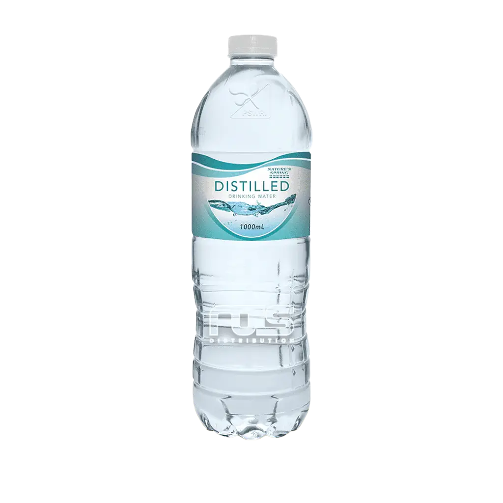 NATURE'S SPRING WATER DISTILLED 1L