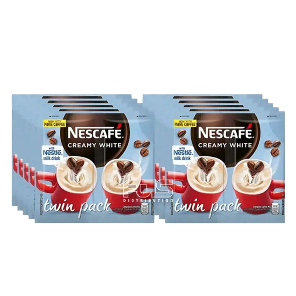 NESCAFE COFFEE 3-IN-1 CREAMY WHITE TWIN 51G (40G) 10'S