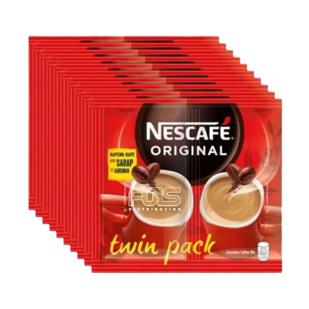 NESCAFE COFFEE 3-IN-1 ORIGINAL TWIN PACK 52G (40G) 10'S