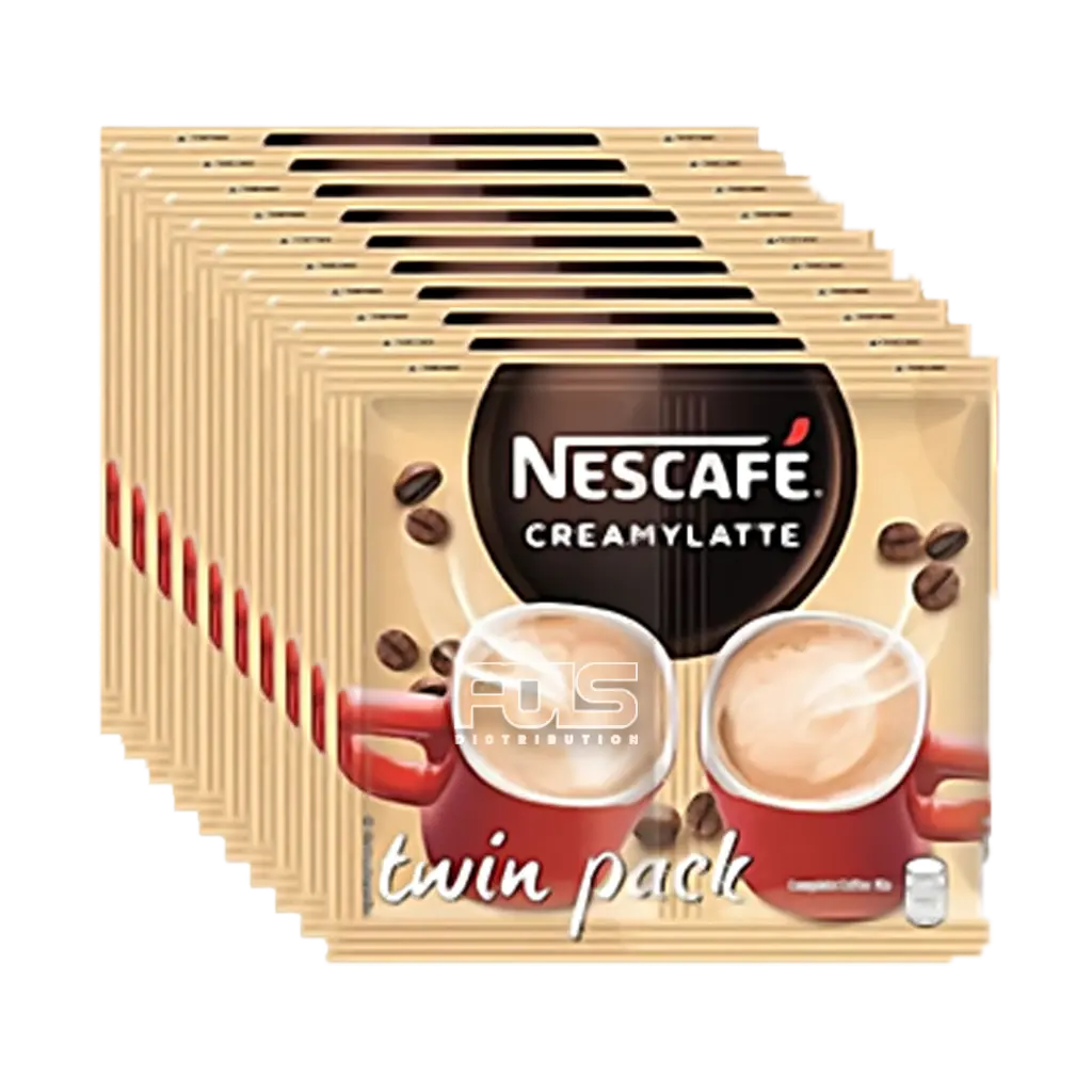 NESCAFE COFFEE 3IN1 CREAMY LATTE TWIN PACK 51G 10'S