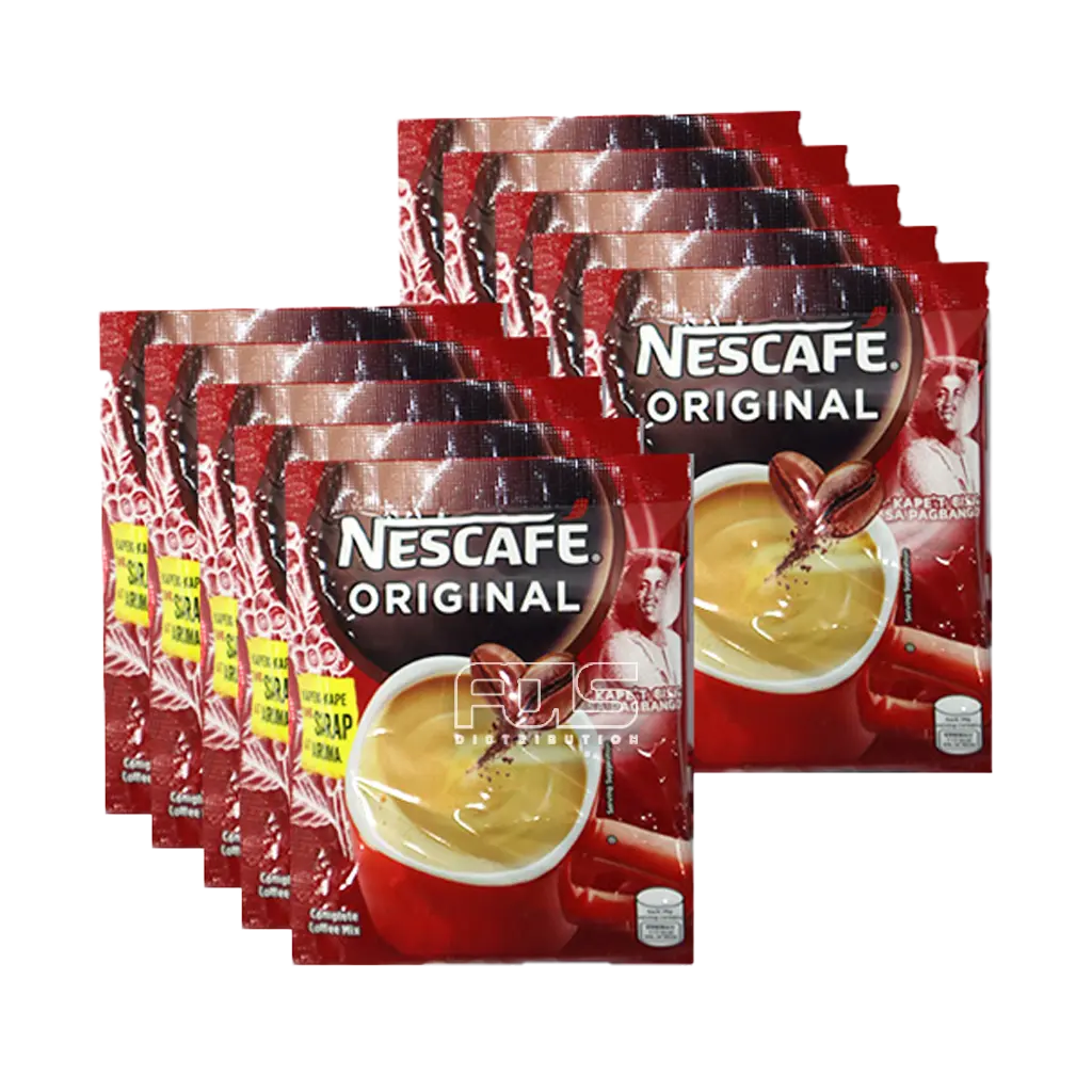 NESCAFE COFFEE ORIGINAL SINGLE 26G (20G) 10'S