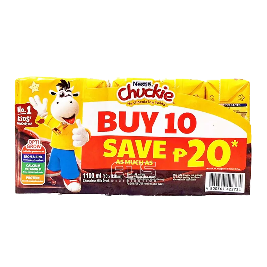 NESTLE MILK CHUCKIE 10'S 110ML (SAVE P20.00)