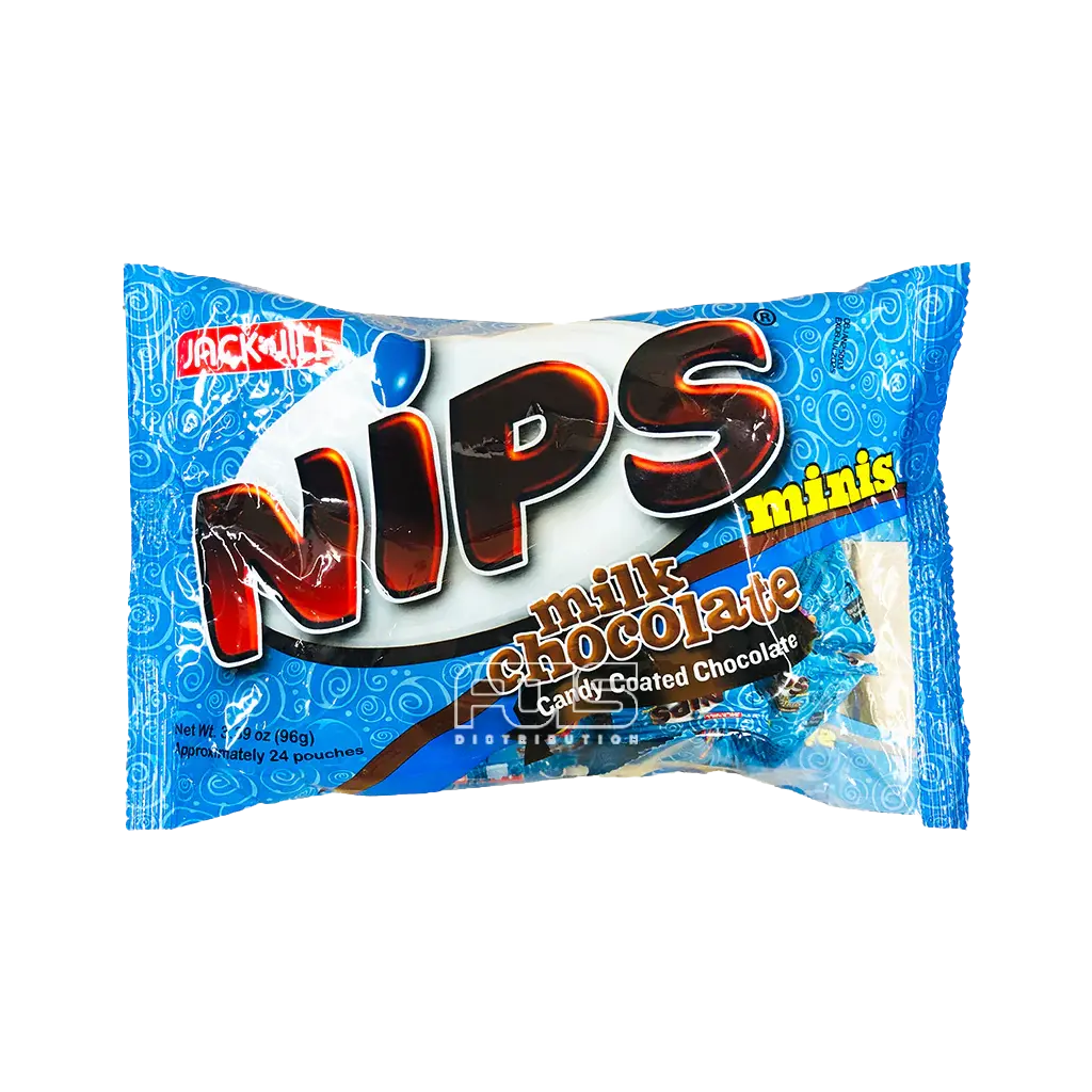 NIPS MILK CHOCO MINI 4G  24'S