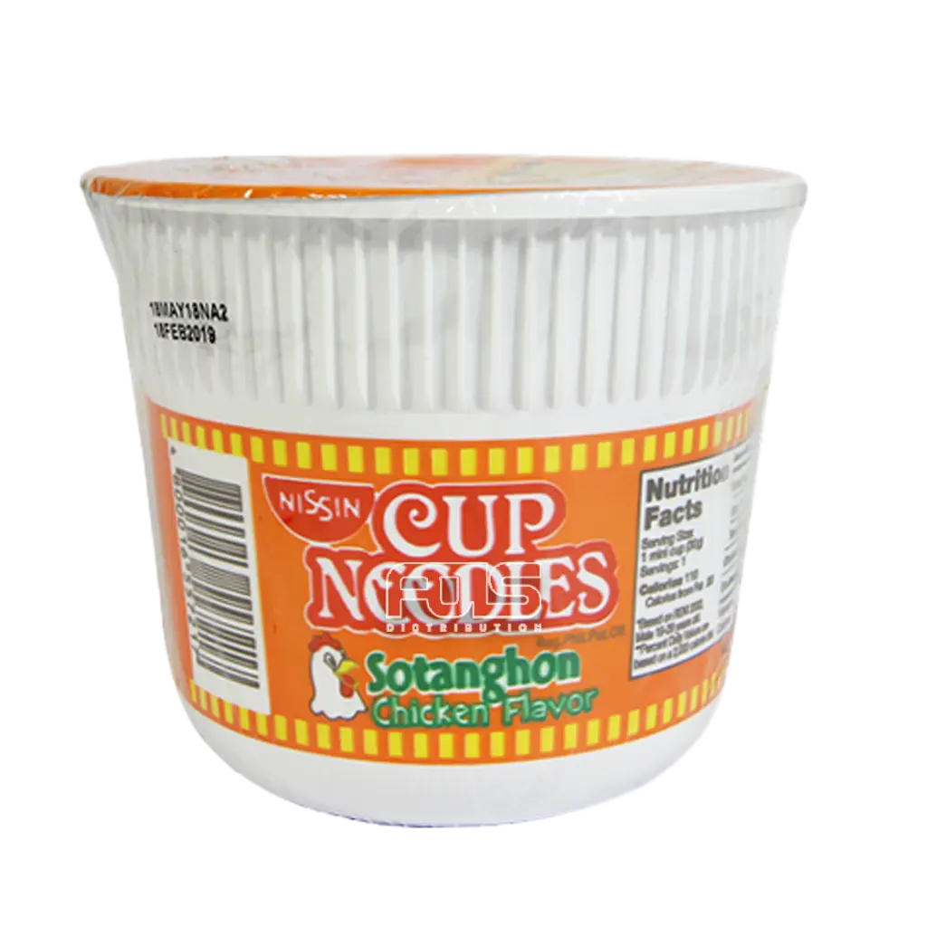 NISSIN MINI CUP NOODLES CHICKEN SOTANGHON 30G