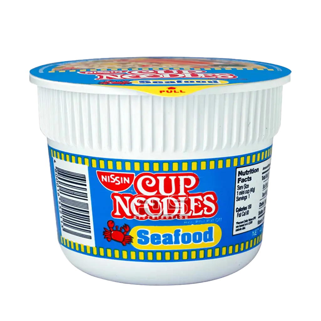 NISSIN MINI CUP NOODLES SEAFOOD 40G