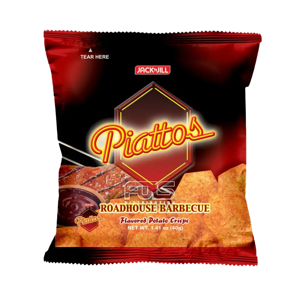 PIATTOS ROADHOUSE BARBECUE 40G