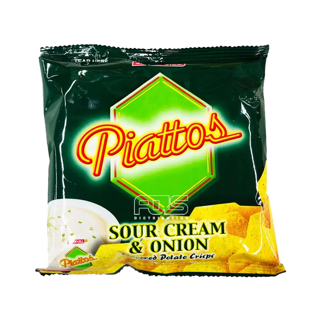 PIATTOS SOUR CREAM & ONION 40G
