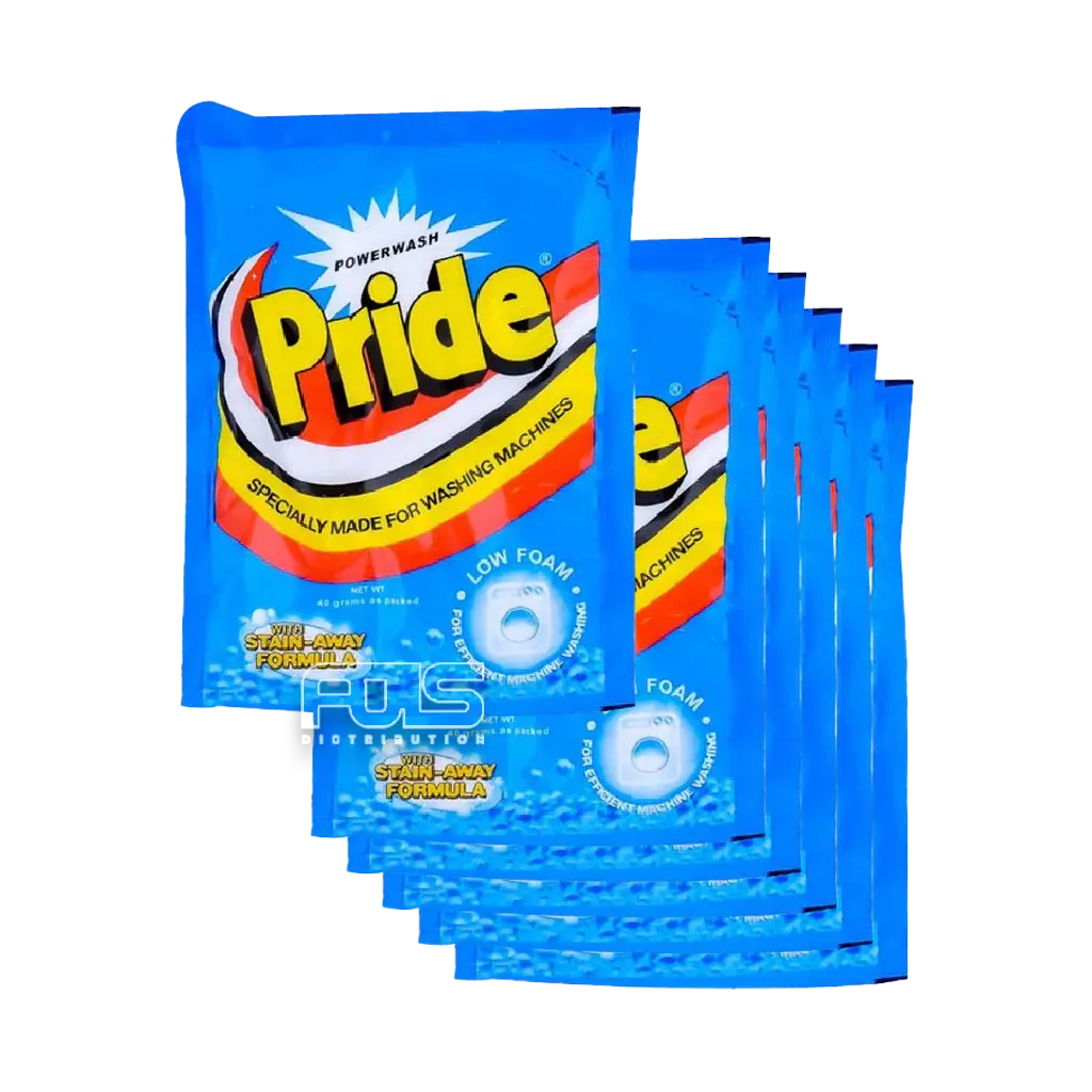 PRIDE POWDER WASHING MACHINE (LIGHT BLUE) 40G 6'S