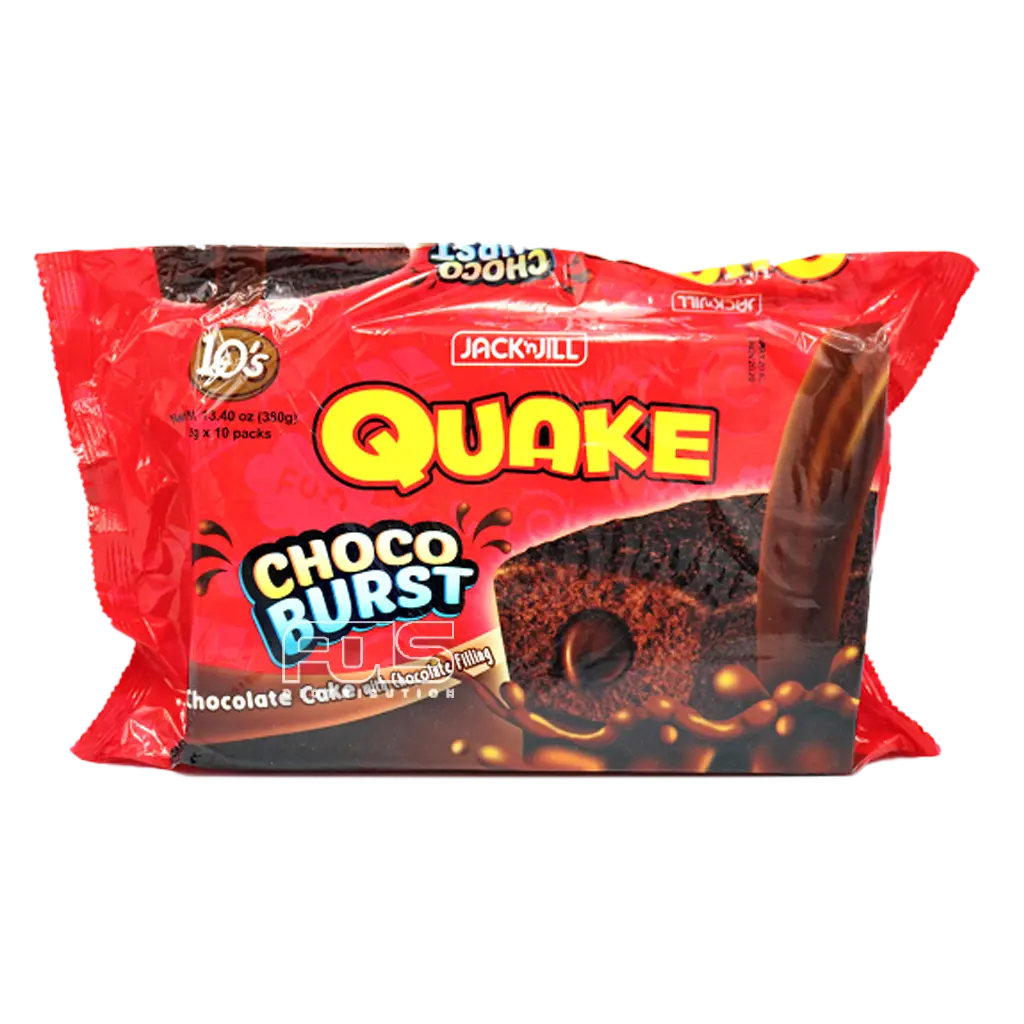 QUAKE BARS CHOCOLATE 38G 10'S