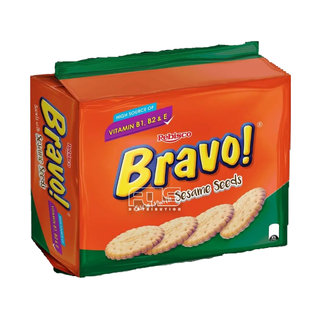 REBISCO BRAVO BISCUIT 30G 10'S