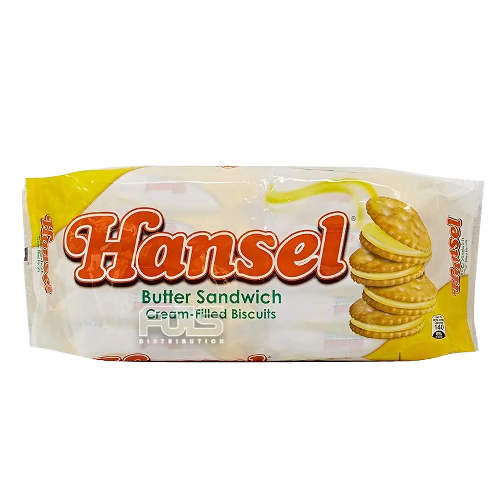 REBISCO HANSEL BUTTER SANDWICH 31G 10'S