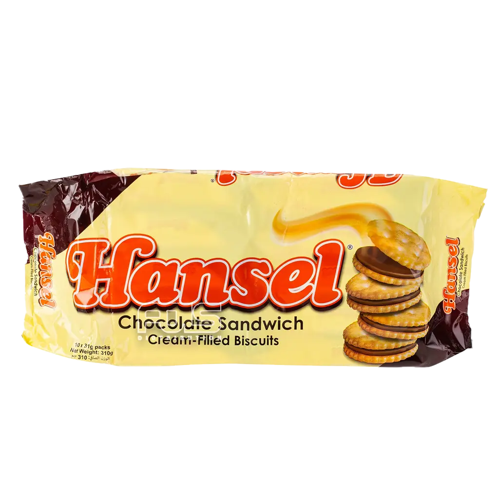 REBISCO HANSEL CHOCOLATE 31G 10'S