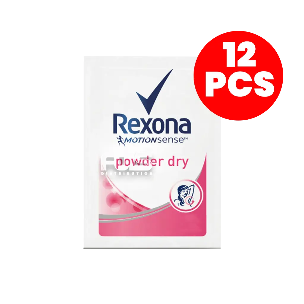 REXONA DEO-LOTION POWDER DRY 3ML 12'S