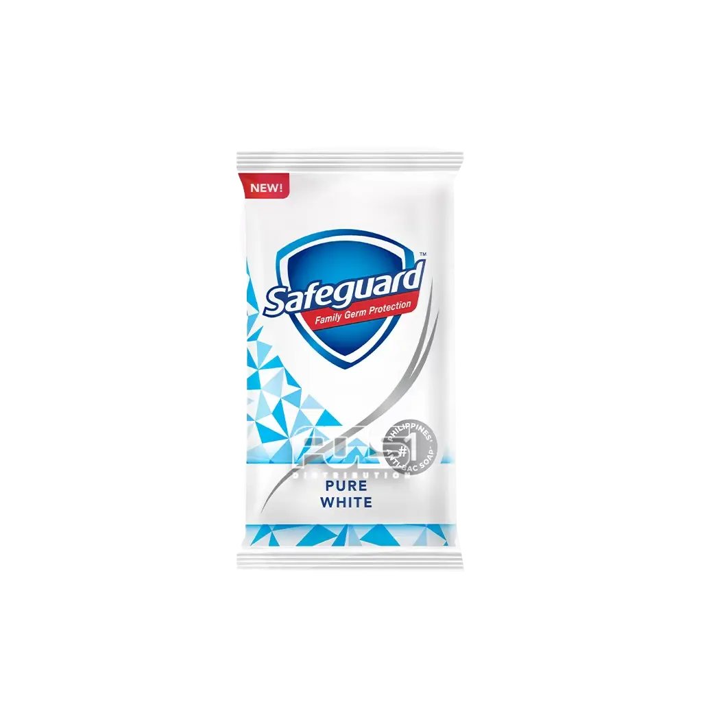 SAFEGUARD SOAP PURE WHITE 55G SA002