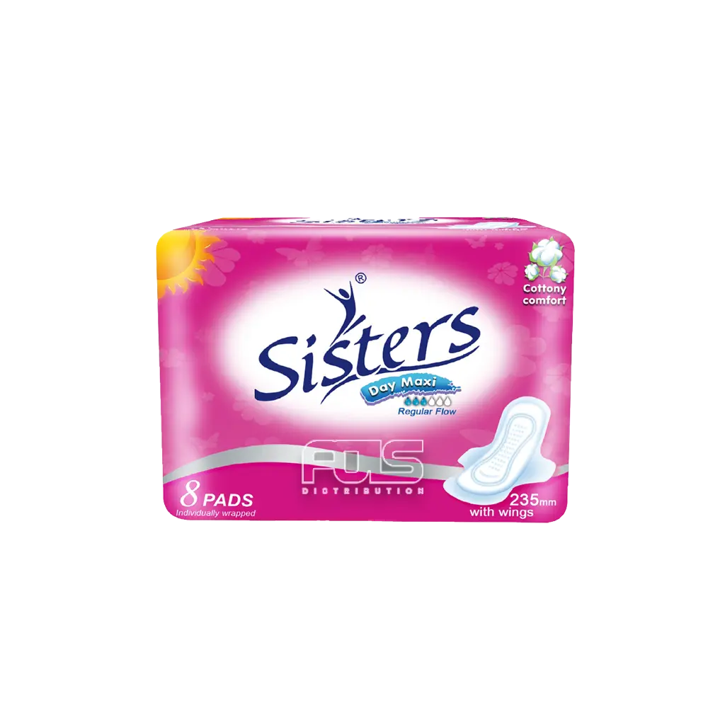 SISTERS NAPKIN SILK DAY W/ WINGS 8'S