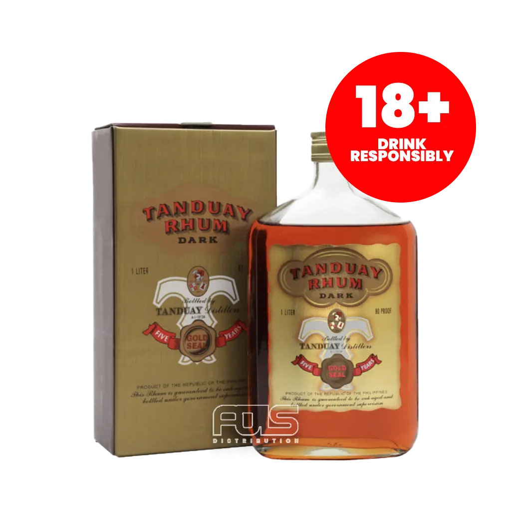 TANDUAY RHUM 5 YEARS (DARK) 1000ML (9)