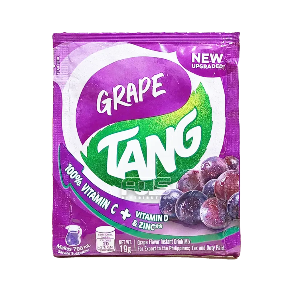 TANG POWDERED JUICE GRAPE 19G