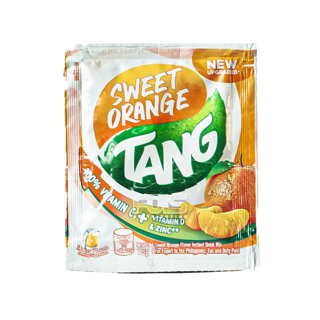 TANG POWDERED JUICE ORANGE 19G