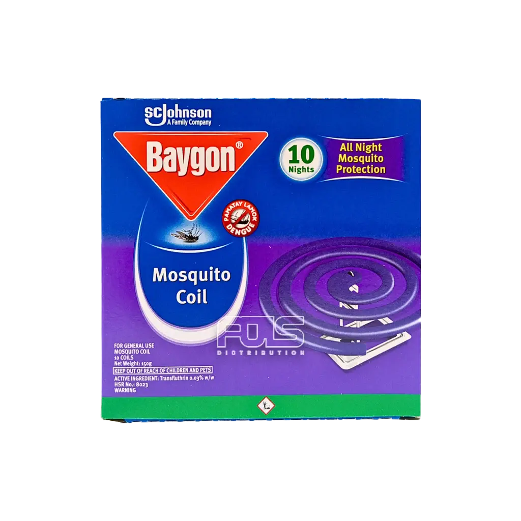 BAYGON MOSQUITO COIL JUMBO 10'S